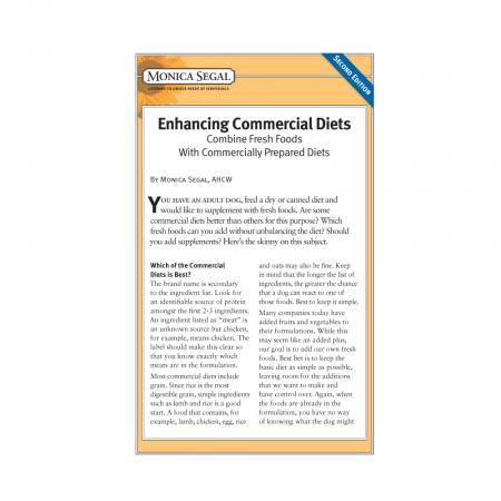 Enhancing Commercial Diets