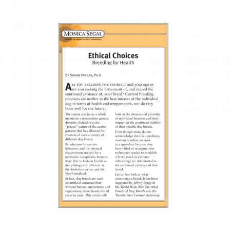 Ethical Choices e-Booklet