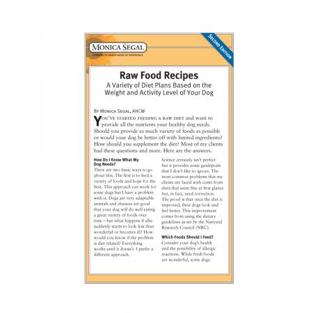Raw Food Recipes 2nd edition e-Booklet